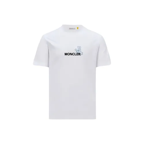 MONCLER GENIUS MONCLER GENIUS x Fujiwara Hiroshi FRGMT Белый Мужской T Рубашки