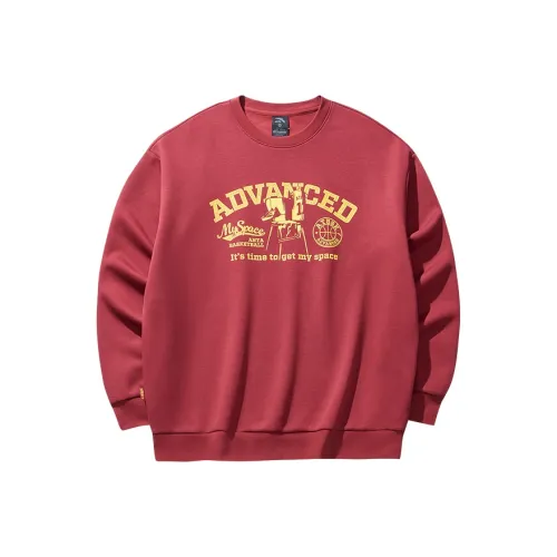 ANTA Basketball Collection Толстовка Мужская Темно-розовый Красный