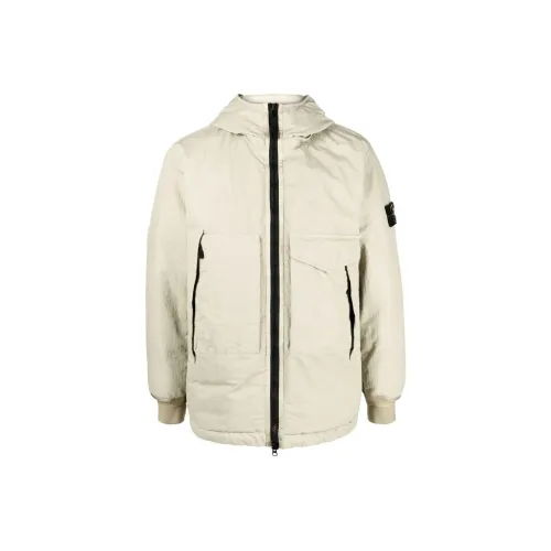Stone Island Бежевый Мужской Куртки