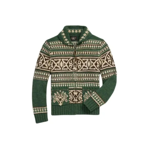 Polo Ralph Lauren FW24 Трикотаж Мужской Зеленый