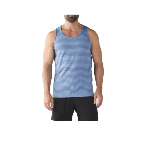 lululemon Metal Vent Tech Топ Tank Мужской Светло-Синий