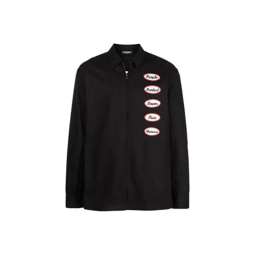 PLEASURES FW22 Куртка Мужская Черная