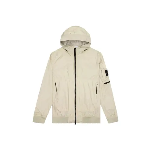 Stone Island Бежевый Мужской Куртки