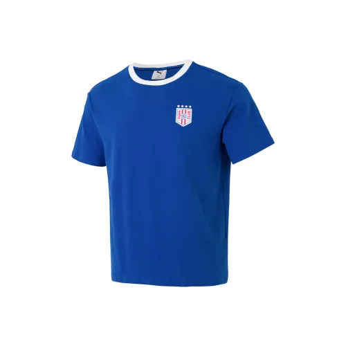 PUMA Синий Унисекс Футболка