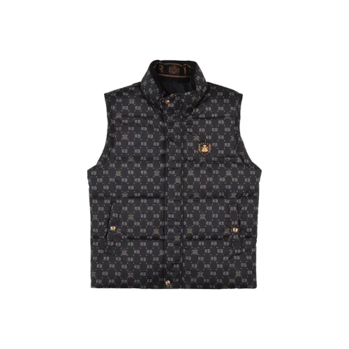 Raidy Boer Топ без рукавов Мужской Черный Цветочный