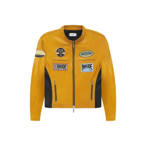 RHUDE Желтые Мужские Куртки