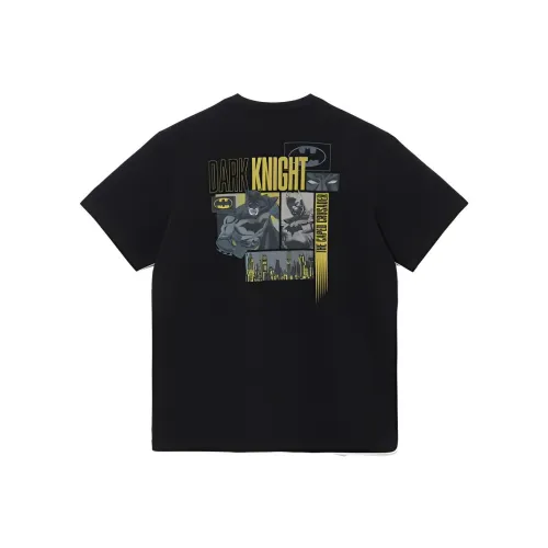 New Era New Era X JUSTICE LEAGUE Черная Унисекс Футболка