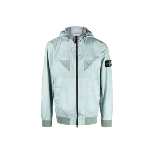 STONE ISLAND STONE ISLAND MEMBRANA 3L TC Куртки Пальто Мужской Синий
