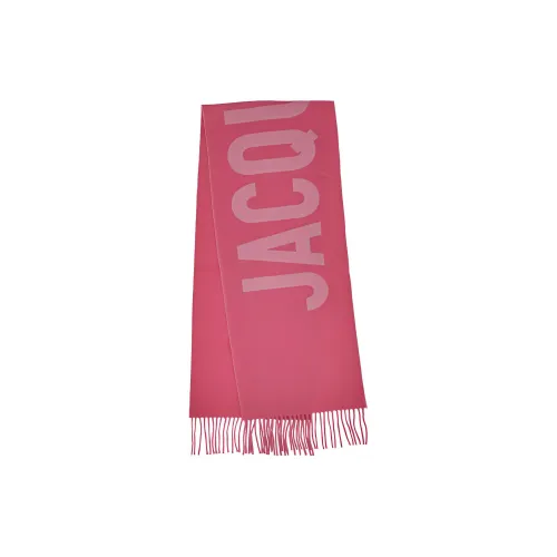 Jacquemus Wool Knit Шарфы Розовый Унисекс
