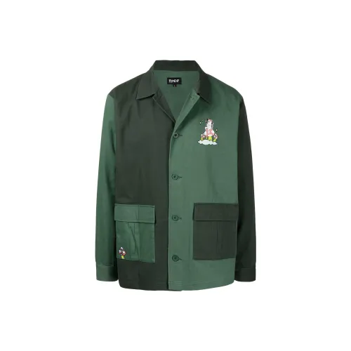 RIPNDIP Зеленый Мужской Куртки