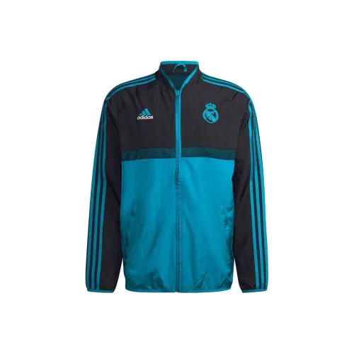 Adidas Real Madrid Куртка Мужская Синяя