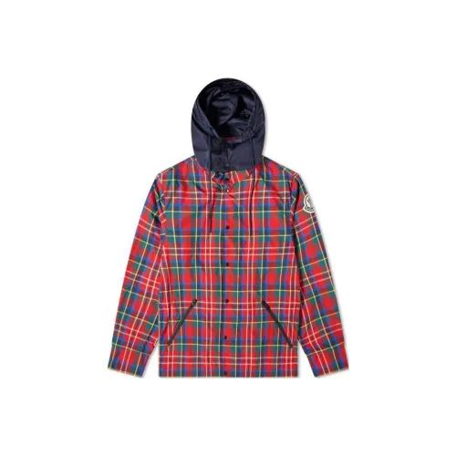 Moncler Red Men's Jackets Монклер Красный Мужские Куртки