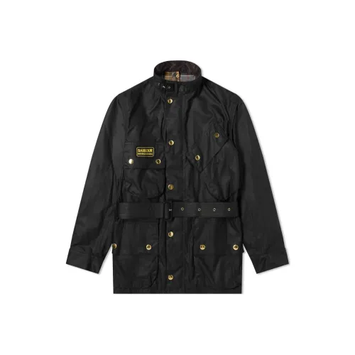 BARBOUR Мужские черные куртки
