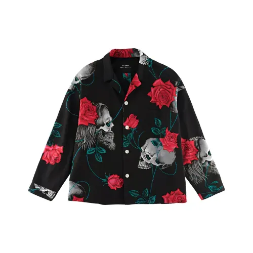 SAINT Mxxxxxx Черные Мужские Рубашки