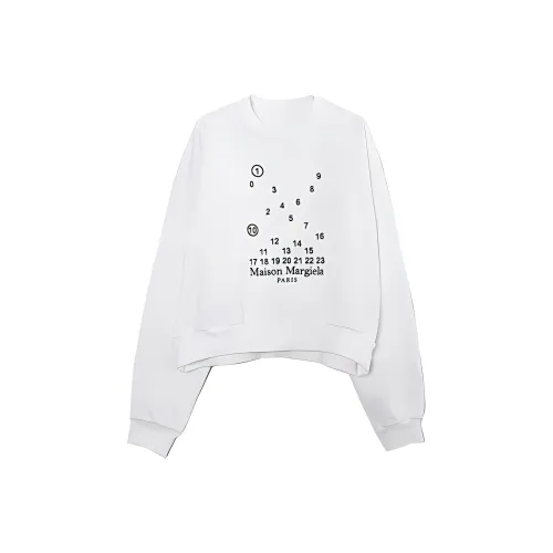 Maison Margiela Белый Мужские Свитшоты