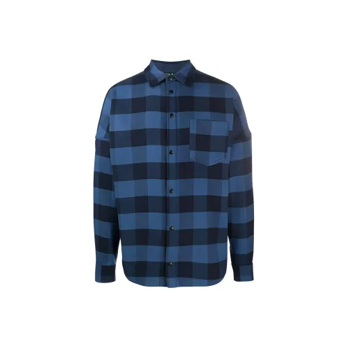 PALM ANGELS Синие Унисекс Рубашки