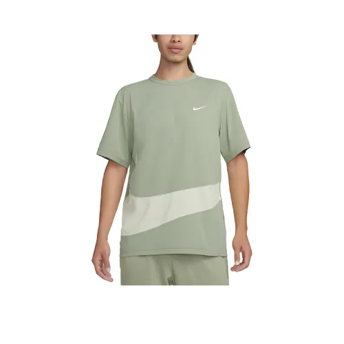 Nike Масляный Зеленый Мужской T-Рубашки