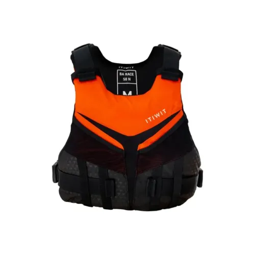 DECATHLON Топ без рукавов Унисекс Оранжевый Красный Черный