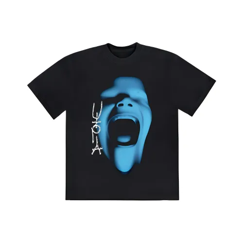 TRAVIS SCOTT Travis Scott SS23 UTOPIA ограниченная серия Черная унисекс футболка