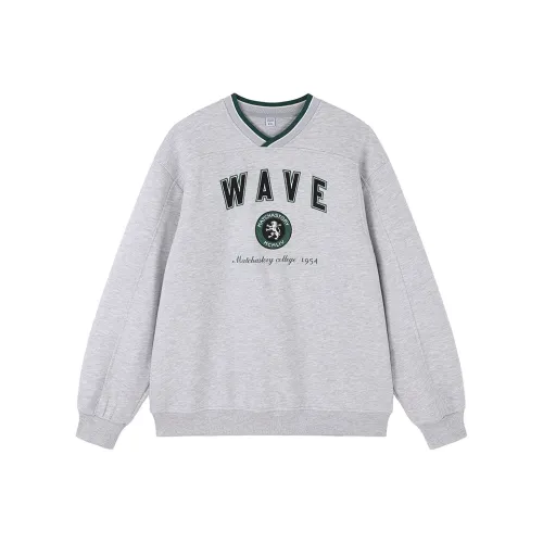 MATCHA STORY College Series Толстовка Унисекс Light Серый