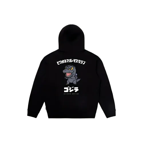 BILLIONAIRE BOYS CLUB Годзилла Co Фирменный черный Унисекс Свитшоты