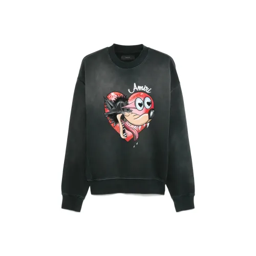 AMIRI SS25 Толстовка Мужской Черный