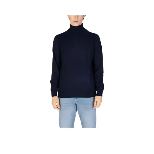 GAS Синий Мужской Трикотаж