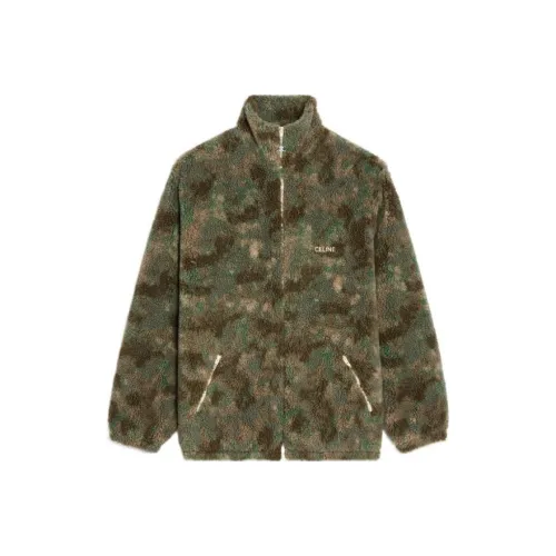 CELINE SS23 Куртки и Пальто Мужской Зеленый