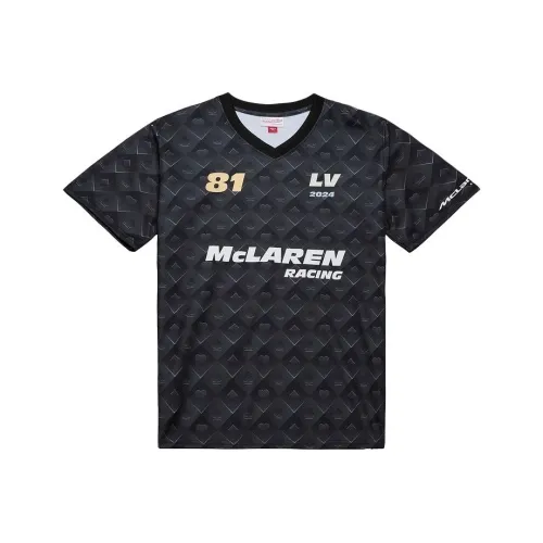 MITCHELL NESS x McLAREN SS25 T-Shirt Unisex Black