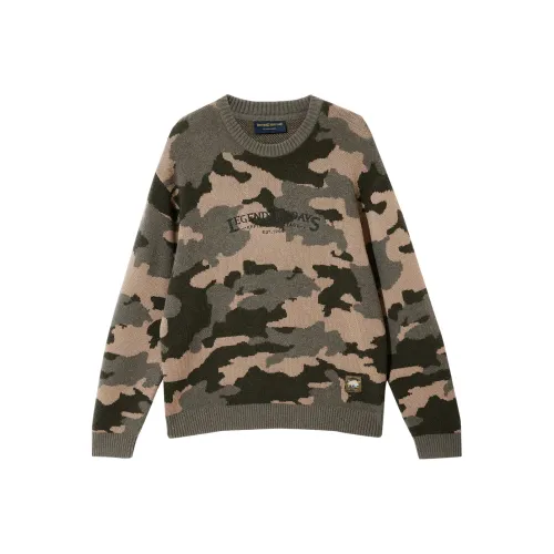 JACK JONES Армейский зеленый E04 Мужской Трикотаж