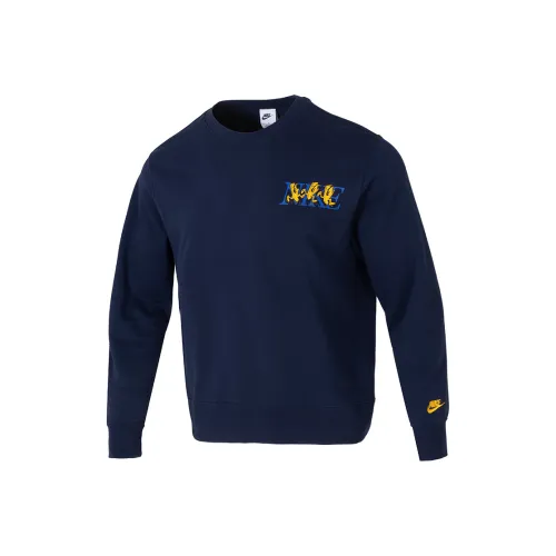 Nike Толстовка Мужская Морской Синий