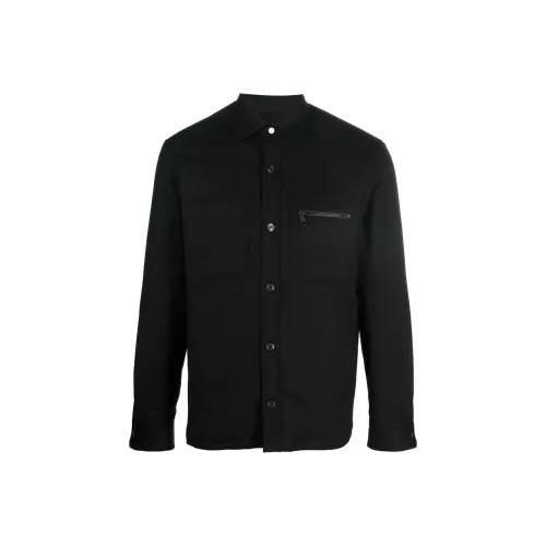 Ermenegildo Zegna Черные Мужские Куртки
