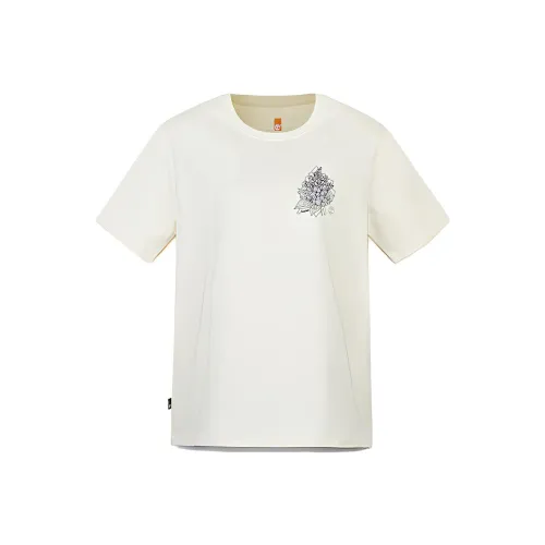 Timberland T-Shirt Унисекс Винтажный Белый