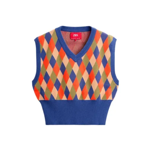 ZARA HARRY LAMBERT Co Бренд FW24 Майка Унисекс Синий