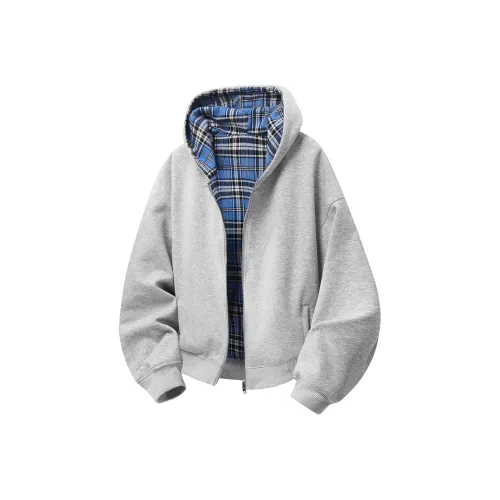 LINGSHI Серый Унисекс Свитшоты