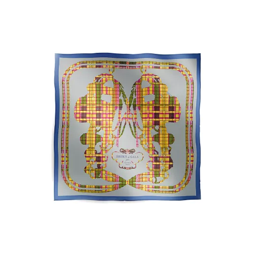 HERMES Шелковые шарфы для женщин многоцветные