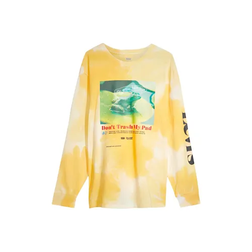 Levis Желтые Мужские Футболки