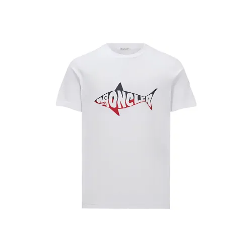 MONCLER Белая Мужская T-рубашка