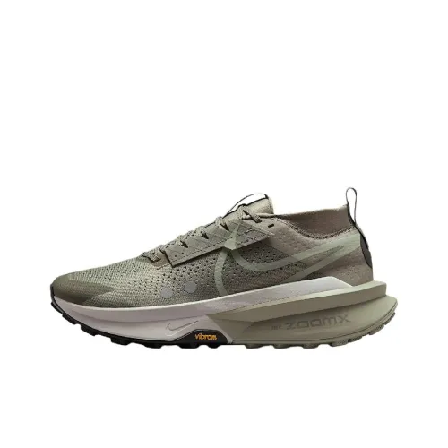 Nike Zegama 2 Slip-resistant Abrasion-resistant Low-top Trail Running Shoes Men's Army Green Найк Зегама 2 Противоскользящие Устойчивые к истиранию Низкие Кроссовки для бега по пересеченной местности Мужские Армейский зеленый