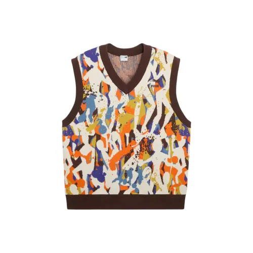 PUMA Мужские майки коричневого цвета