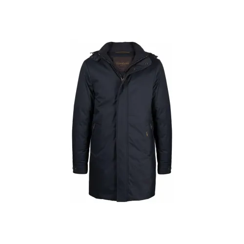 Moorer Темно-синие мужские куртки