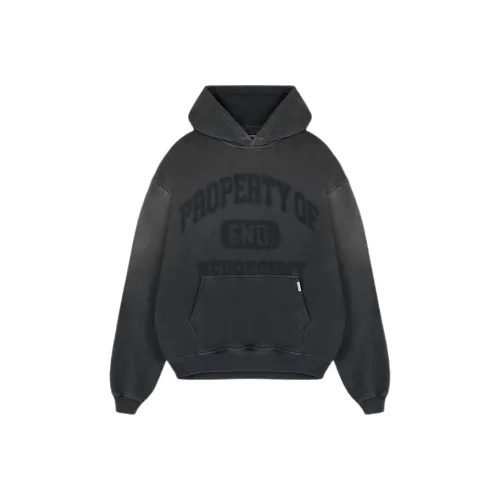 REPRESENT x End Property Of Hoodie FW24 Толстовка Мужской Черный