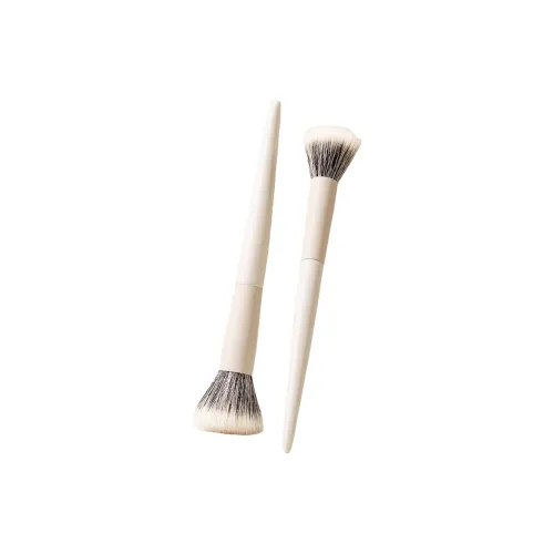 Gentle Welcome FLUFFY Двойной Layer Сточечный Loose Пудра с Угловатым Кончиком Для Местного Подкручивания Кисть для Румян Смешанный