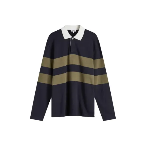 NORSE PROJECTS Поло Мужское Темно-Морской Синий