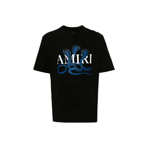 AMIRI Мужские черные футболки