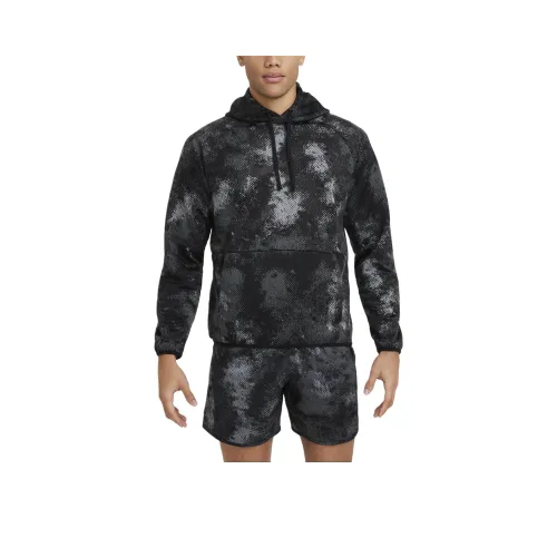 Nike Therma Форма FW24 Универсальный Свитшот Мужской Черный