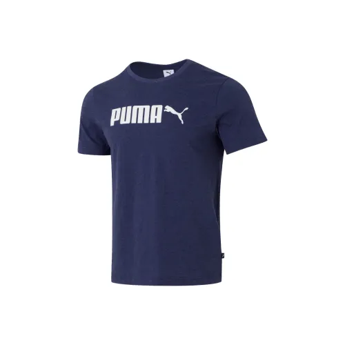 PUMA Blue Men's T-Shirts PUMA Синий Мужские Футболки
