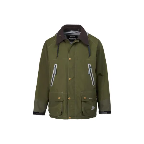 BARBOUR x And Wander FW22 Куртки и пальто Мужской Зеленый