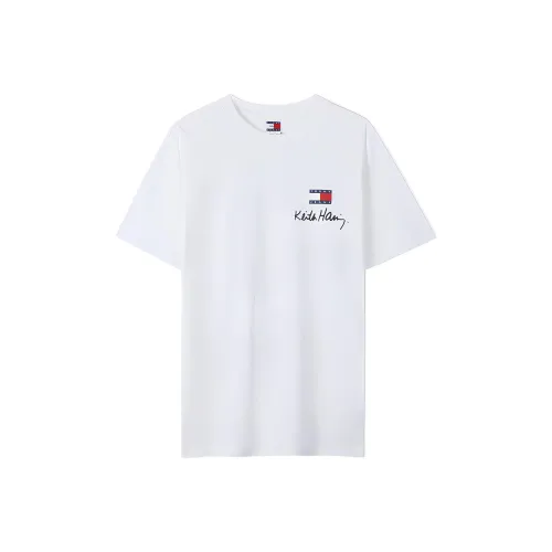Tommy Hilfiger Tommy Hilfiger X Keith Harlem Co-authored Series Короткий рукав T-рубашки Унисекс