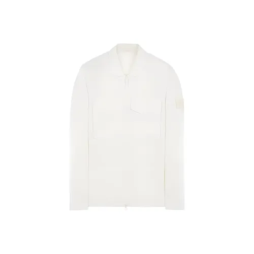 STONE ISLAND Ghost Collection Куртки Пальто Мужской Белый